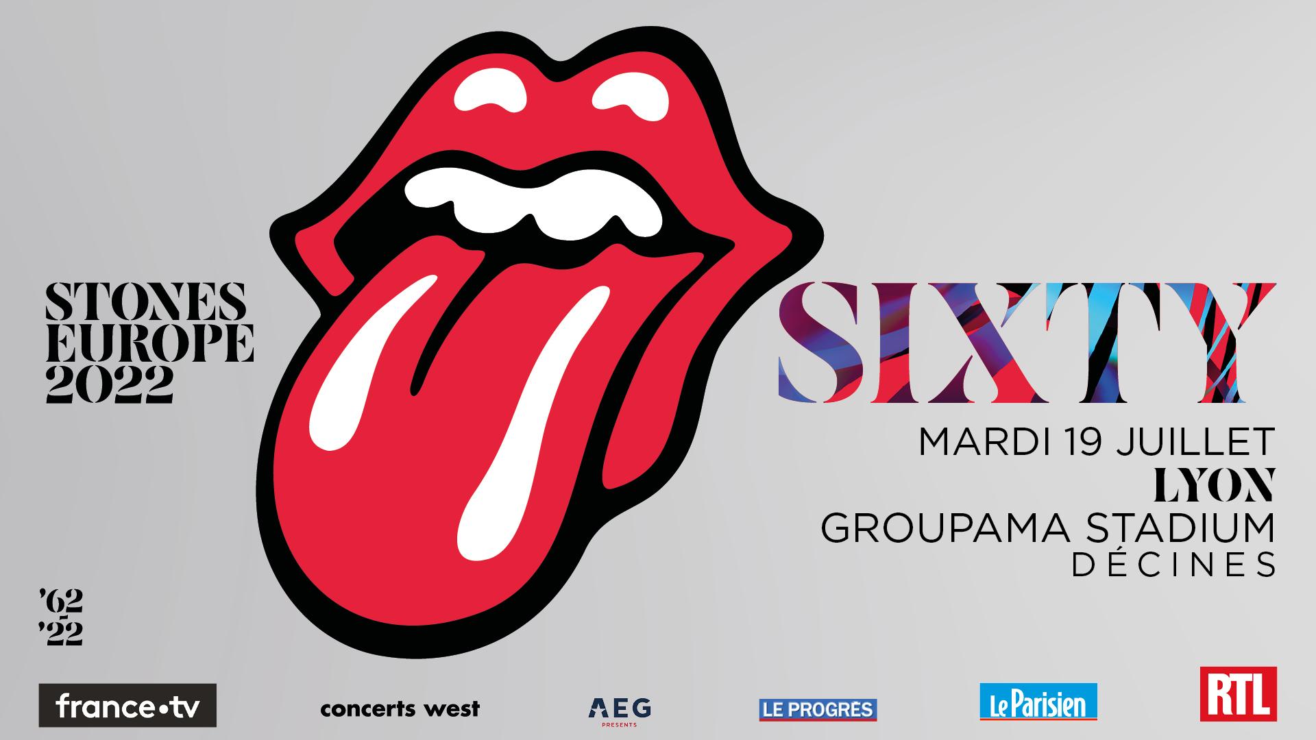 The Rolling Stones in concert at Groupama Stadium this summer!