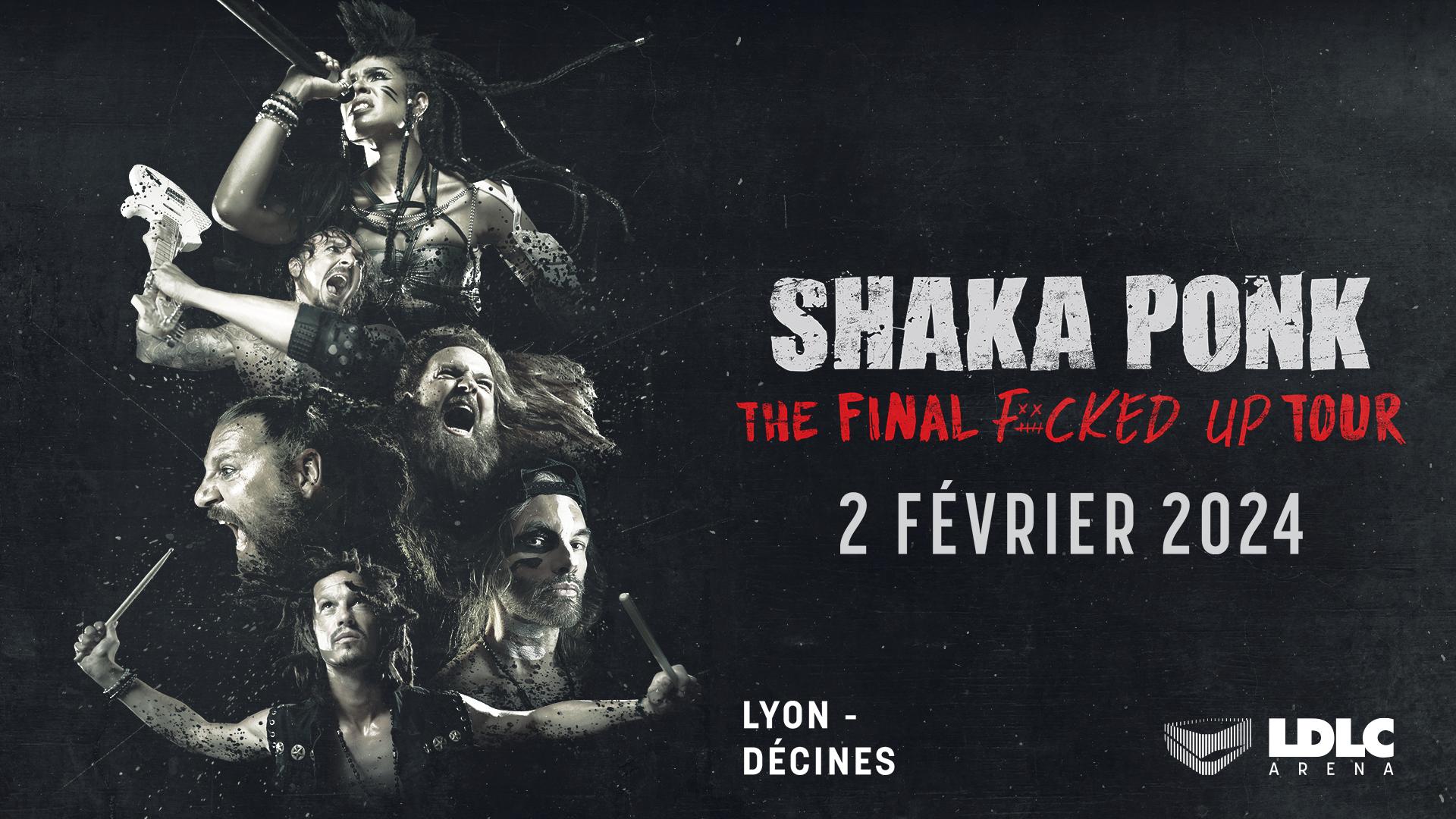 LDLC Arena la programmation 2024 est lancée avec Shaka Ponk ! OL Vallée