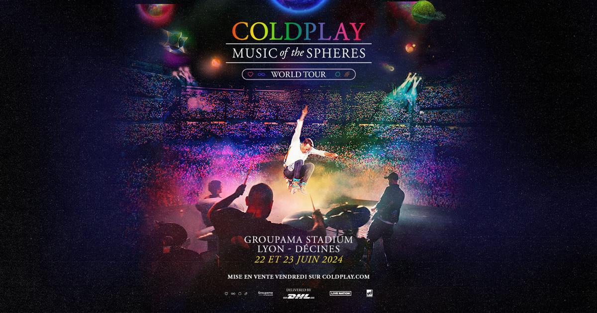 Coldplay Lyon 2023