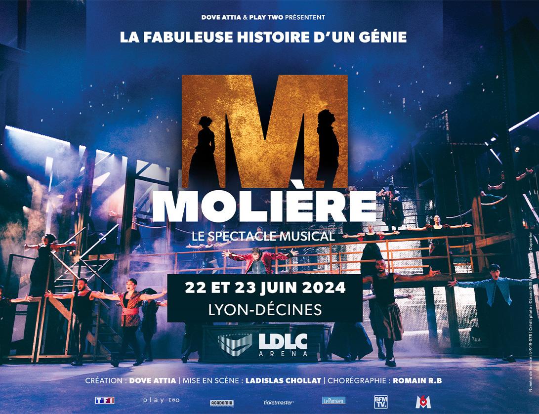 Molière, le Spectacle Musical | Billetterie LDLC Arena